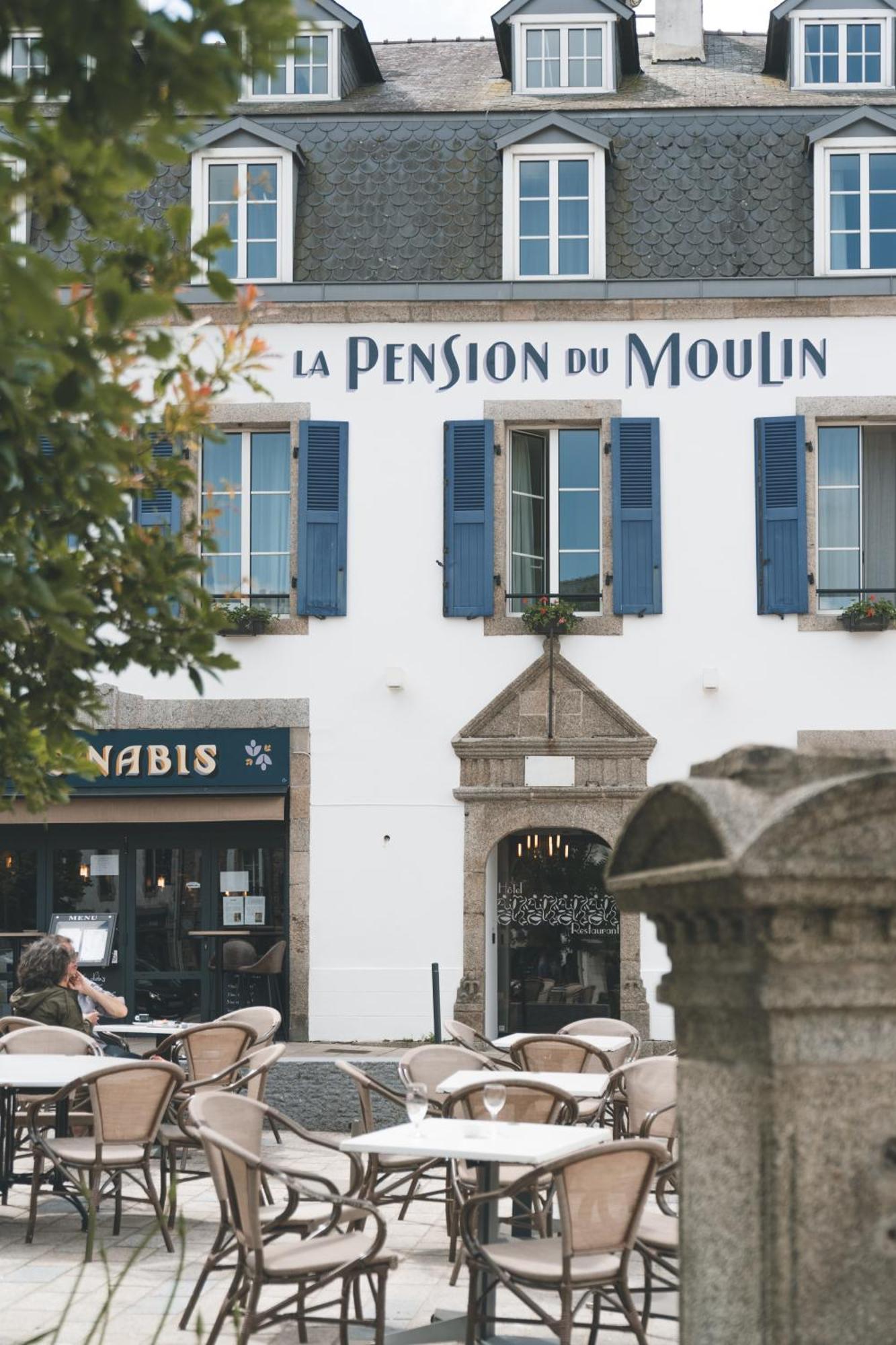 Logis Hotel Et Restaurant La Pension Du Moulin Pont-Aven Dış mekan fotoğraf